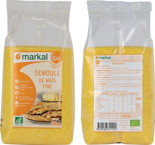 Markal Semoule de maïs bio 500g - 1102